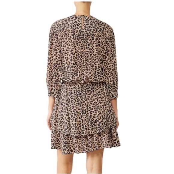 NWOT Zadig & Voltaire Leopard Print Women's Dress - Picture 4 of 9